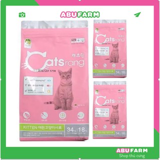 THỨC ĂN CHO MÈO CON, MÈO NHỎ - CATSRANG KITTEN - 1.5kg