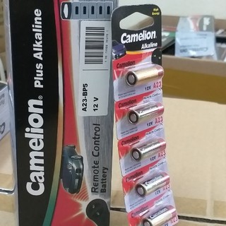 Pin A23, A27 Alkaline Camelion 12V , Pin cửa cuốn, điều khiển ( 5 viên/ vỉ).