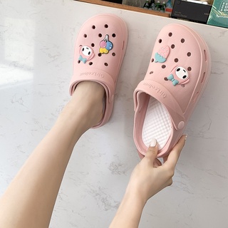 Crocs giày crocs EVA đục lỗ cho nữ
