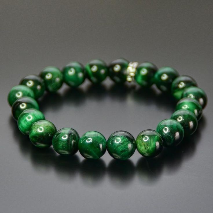 Vòng tay Handmade đá cẩm thạch màu Xanh