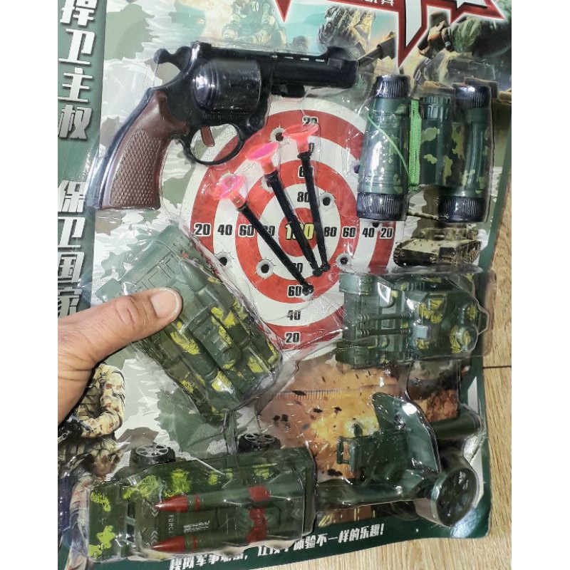 Sét Các mô hình tập trận trong game pubg bằng nhựa