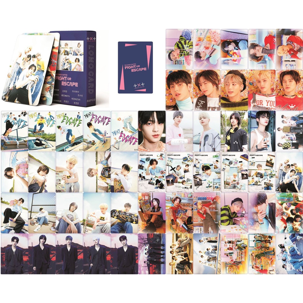 TXT Album Thursday's Child Photocard Lomo Card 54pcs/box