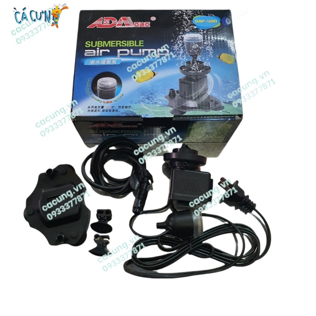 Máy bơm Oxy chìm ADA SAP-500 ,SAP-800