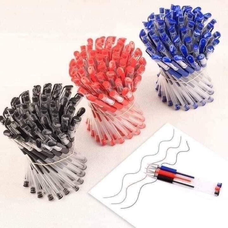 SET 100 BÚT BI NƯỚC VĂN PHÒNG MỰC ĐỀU NÉT CHỮ ĐẸP