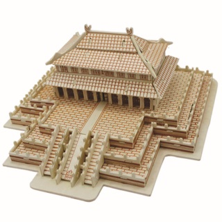 XH013 BỘ XẾP HÌNH TỬ CẤM THÀNH BẰNG GỖ