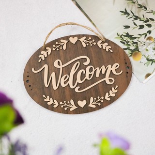 Bảng gỗ WELCOME