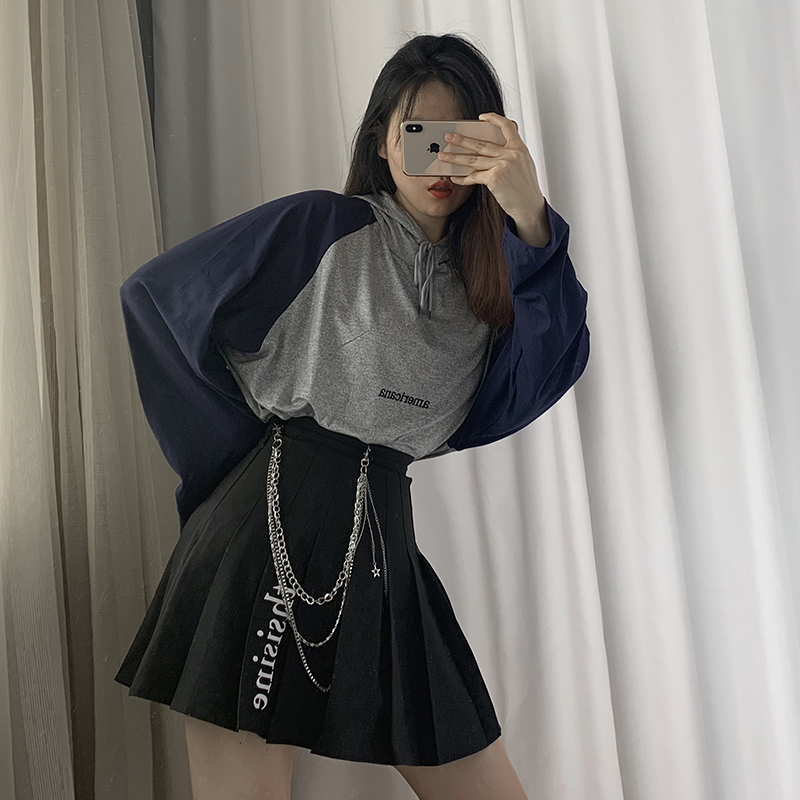 Dây xích thắt lưng mặt hình ngôi sao năm cánh phong cách punk thời trang cho nam và nữ 23595