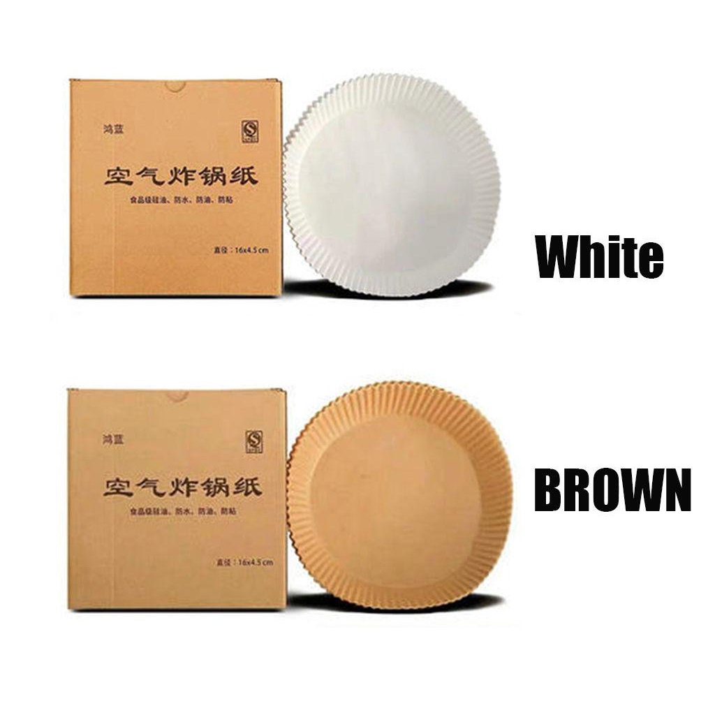 CONOPERY Giấy Lót Nồi Hấp Không Khí Dùng Một Lần 16 / 20CM