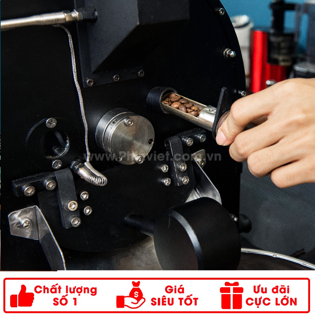 Máy rang cà phê mini Rostar Roaster 1.5kg cho quán