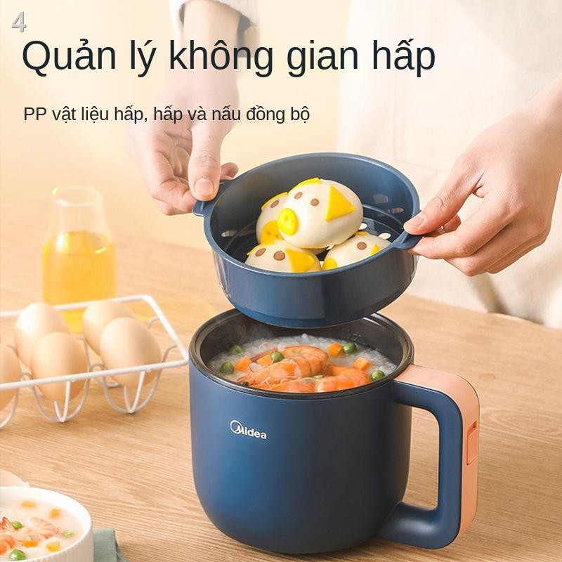 nồi cơm điện Midea ký túc xá sinh viên mini đa năng nấu phở gia đình tích hợp lẩu