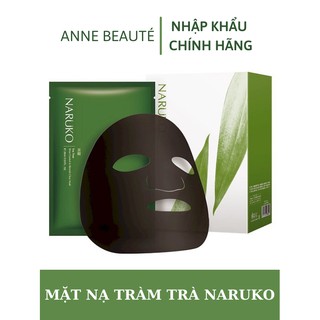 (BẢN ĐÀI) Hộp 8 miếng mặt nạ kiểm soát dầu và mụn trà tràm Naruko Tea Tree 26ml/m - HÀNG CHÍNH HÃNG
