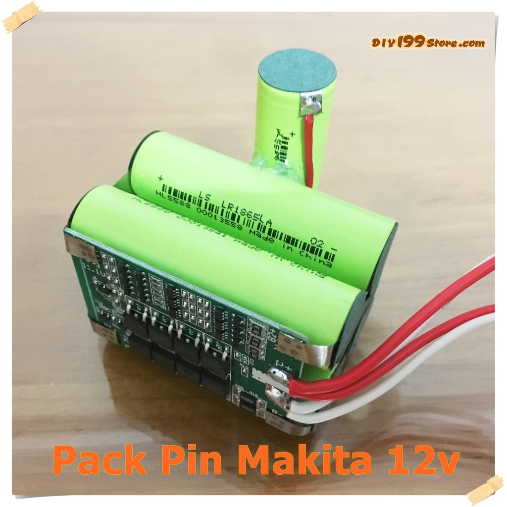 DIY Khối Pin Makita 12v
