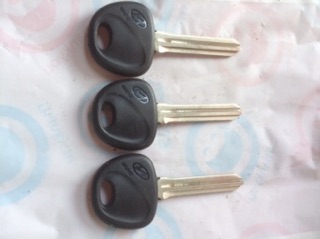 Combo 3 phôi chìa khoá HYUNDAI ( loại không vai rảnh phải )