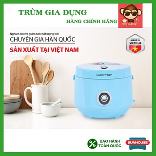 Nồi cơm điện 1,2L Happytime Sunhouse, Nồi cơm điện Sunhouse HTD8522, siêu bền, bảo hành toàn quốc.