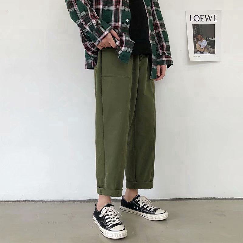 Quần Dài Nam Ống Rộng Thời Trang Phong Cách Hong Kong | BigBuy360 - bigbuy360.vn