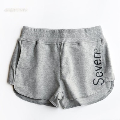 NRVP Quần Short Thể Thao Ống Rộng Họa Tiết Kẻ Sọc Phong Cách Hàn Quốc Thời Trang Cho Nữ