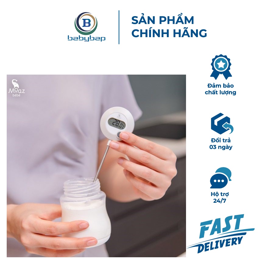 Nhiệt Kế Đo Sữa Moaz Bébé MB-020