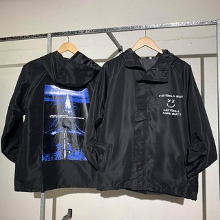 Áo khoác dù in xanh 🔥sale 50% hôm nay 🔥- unisex cao cấp