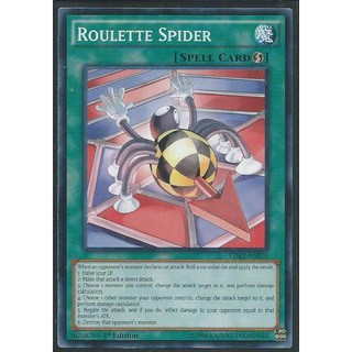 Lá bài thẻ bài Yugioh LDK2-ENJ30 Roulette Spider