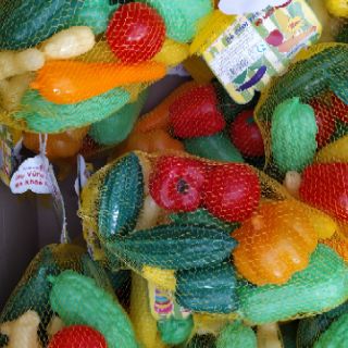 Bộ hoa quả nhựa cho bé