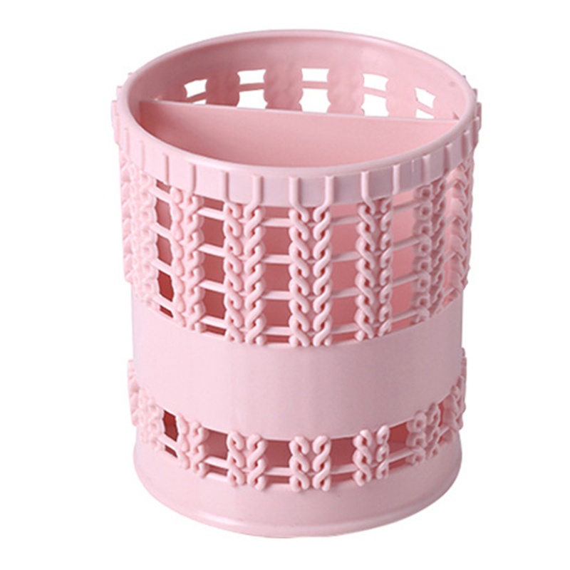 Giá Đỡ Bút 2 Ngăn Hình Rổ Trái Cây Phong Cách Dành Cho Văn Phòng / Trường Học