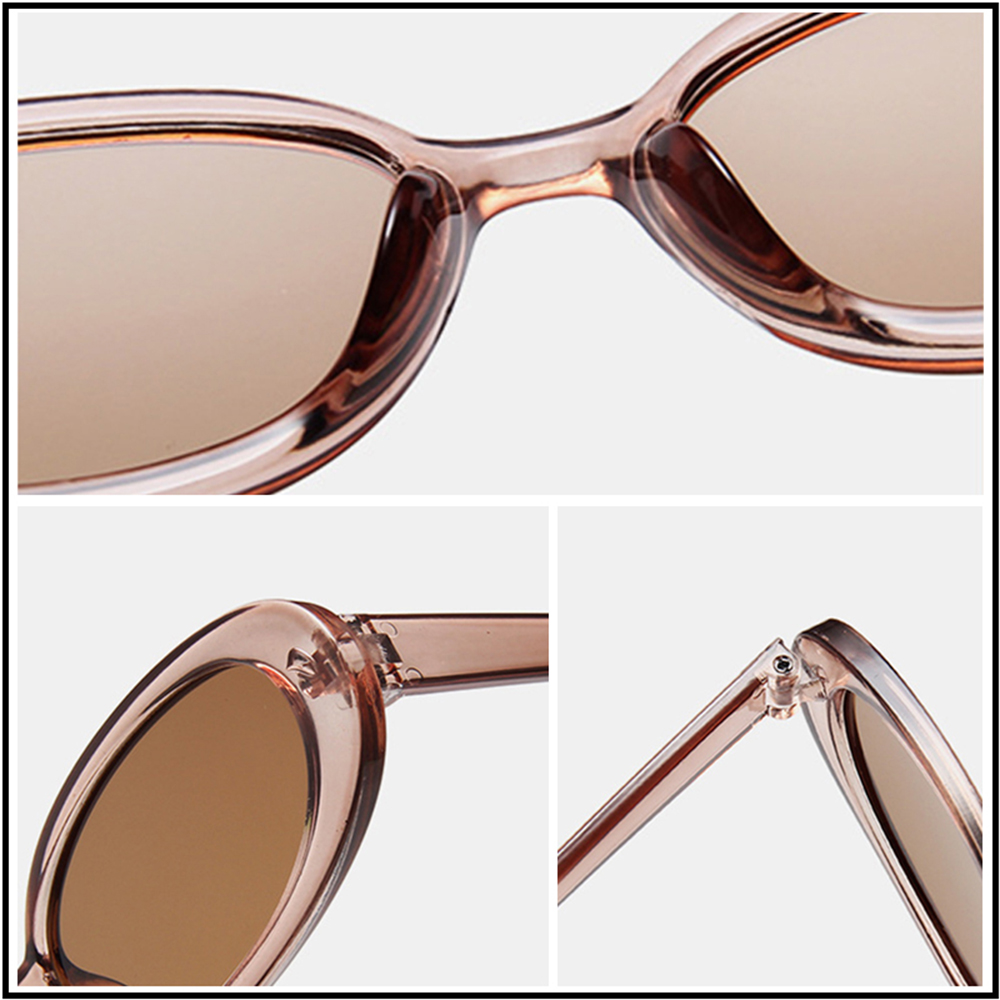 Kính Mát Gọng Oval Nhỏ Cổ Điển Thời Trang Unisex