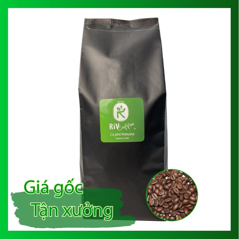 Cà phê nguyên chất Robusta - Combo 5kg giá ưu đãi + 2 sữa đặc