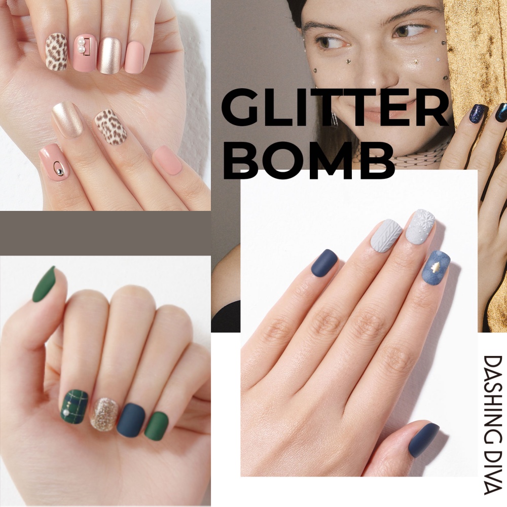 Móng giả nhấn ma thuật thời trang Hàn Quốc/Halloween tùy chọn #8