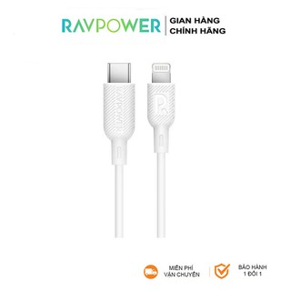Cáp Sạc Type C - lightning RAVpower (MFI) CB054