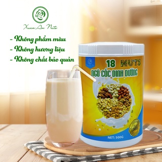 Bột ngũ cốc dinh dưỡng với 18 loại hạt tốt cho sức khỏe hộp 500g
