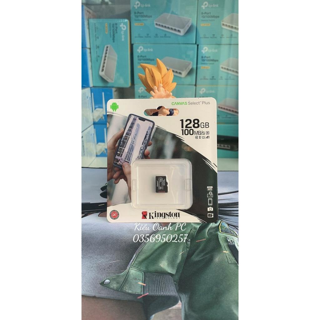 Thẻ Nhớ MicroSD Kingston 64GB Class 10 100Mbs Bảo hành 60 Tháng - 32/64/128GB