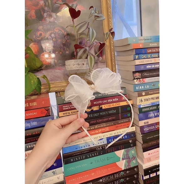 CÀI TÓC 3 TẦNG VOAN TRẮNG CHO BÉ PHONG CÁCH ĐIỆU ĐÀ