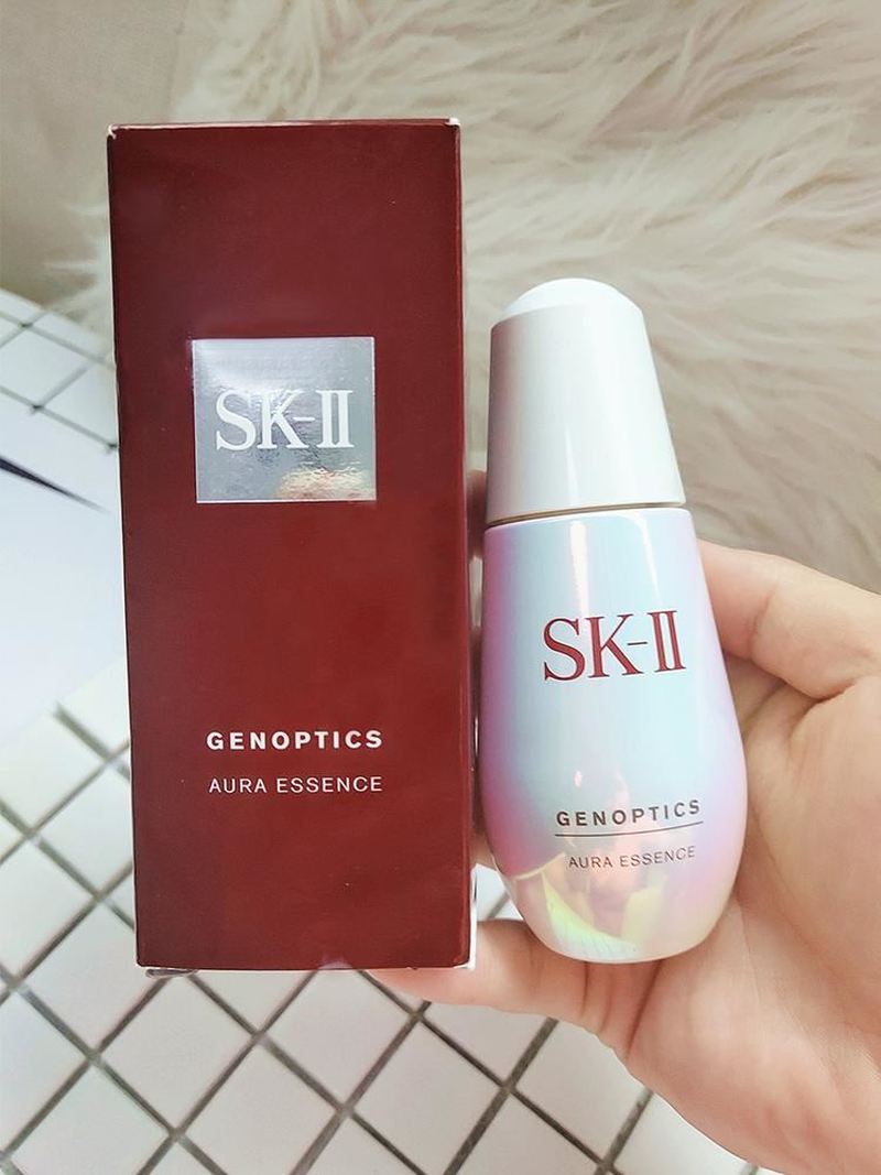 SK-II / SK2 / skii Tinh Chất Dưỡng Trắng Da Kim Cương Chai Nhỏ Màu Bạc 50ml SK-II/SK2/skii Skin Light Accumulation Diamond White Essence Small Silver Bottle 50ml