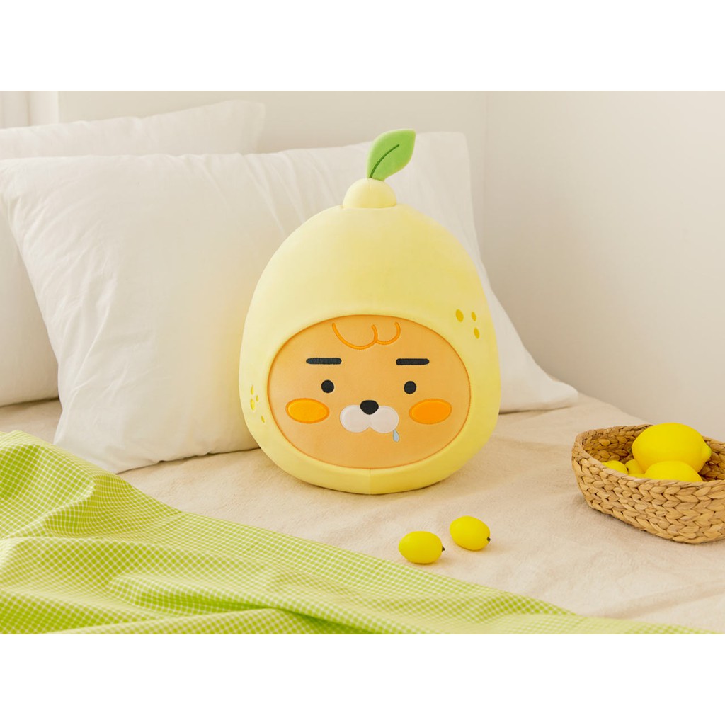 Gối Ôm Tròn Kakao Friends Lemon Ryan