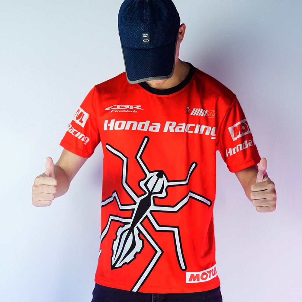 Áo thun nam siêu đẹp ngắn tay in tem Honda Racing