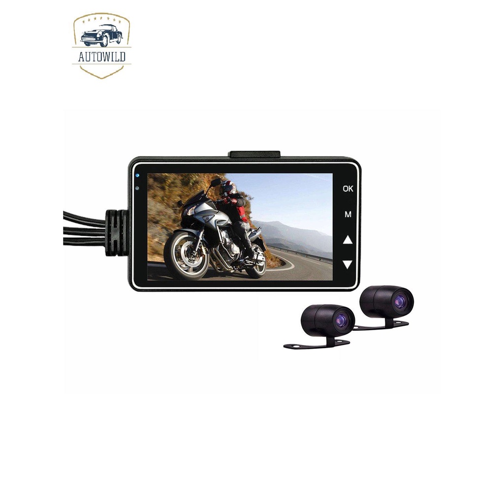 Máy Quay Hành Trình Phía Trước + Sau Cho Xe Mô Tô Se300 | BigBuy360 - bigbuy360.vn