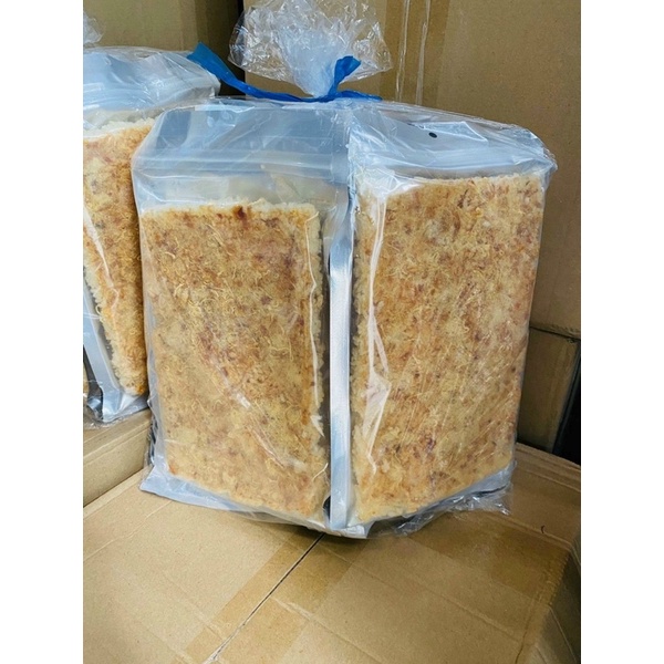 Cơm Cháy XìKe Phủ Ruốc Muối Tôm Hành Phi siêu ngon