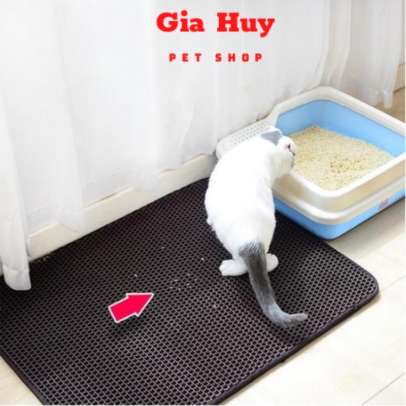 Thảm Hứng Cát Mèo Tiện Lợi