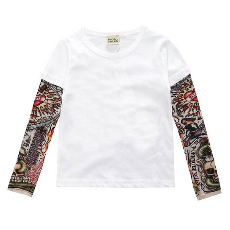 Áo Thun Họa Tiết Hình Xăm Vui Nhộn Thời Trang Mùa Hè HS62022 V1N belle Dành Cho Bé Trai