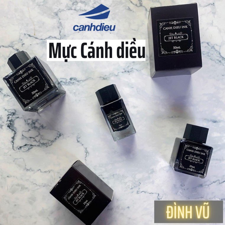 Mực viết bút máy học sinh, mực cánh diều máy bình 15ml