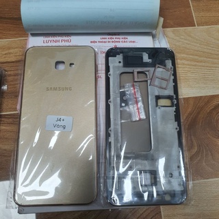 Vỏ samsung J4 PLUS có khay sim kính camera bao test