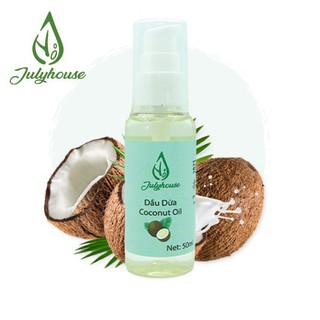 [Chính Hãng] Dầu Dừa giúp phục hồi và dưỡng tóc chắc khỏe 50ml JULYHOUSE