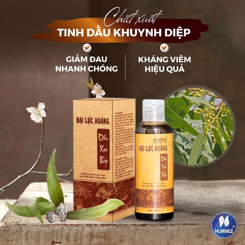 DẦU XOA BÓP ĐẠI LỰC HOÀNG 120ml