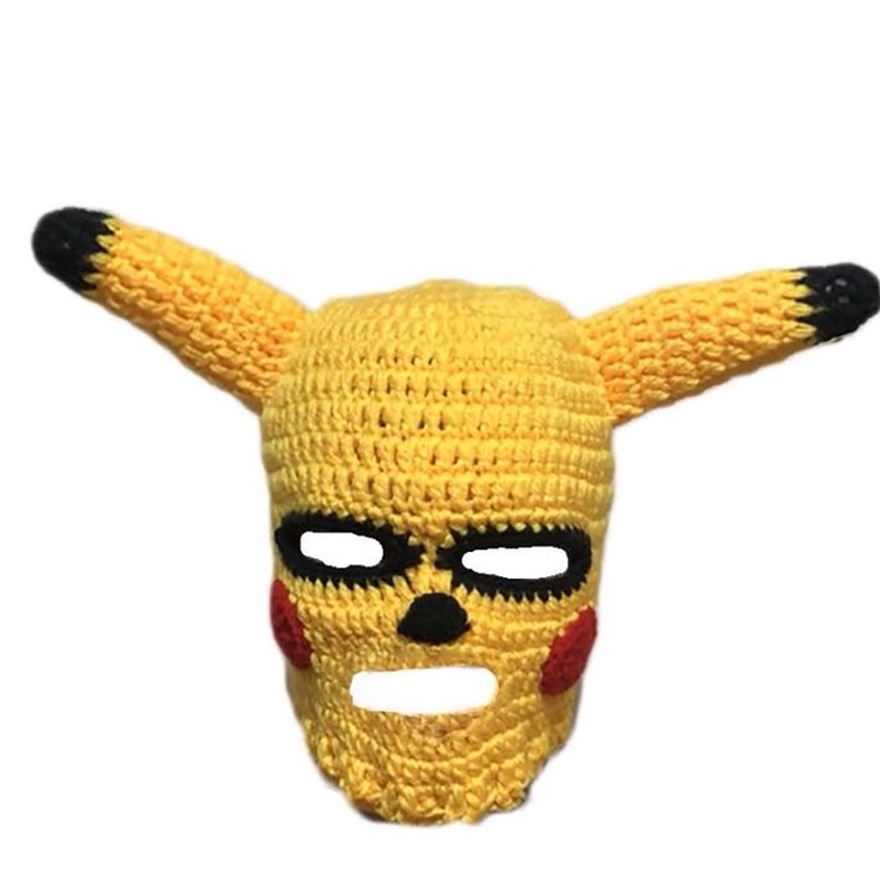 Mũ Len Hình Pikachu Vui Nhộn Thời Trang