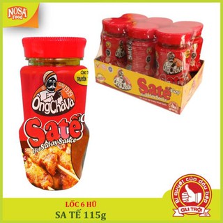 SA TẾ  ÔNG CHA VÀ 115GR, nguyên liệu Ướp thịt, hải sản nướng, ăn phở, bún bò