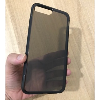 Ốp lưng màu trong suốt viền hột nhám cho iPhone 7 Plus / iPhone 8 Plus