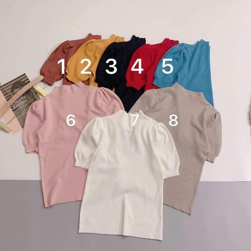 Áo len nữ tay bồng | BigBuy360 - bigbuy360.vn