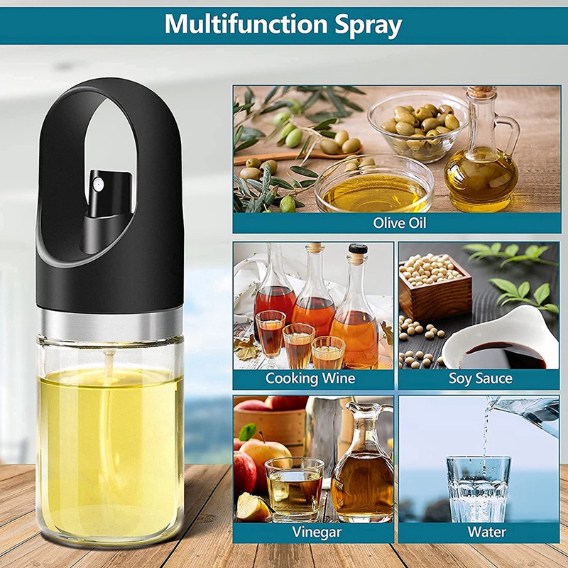 Set 2 bình xịt dầu nấu ăn/nấu ăn/nấu ăn tiện dụng