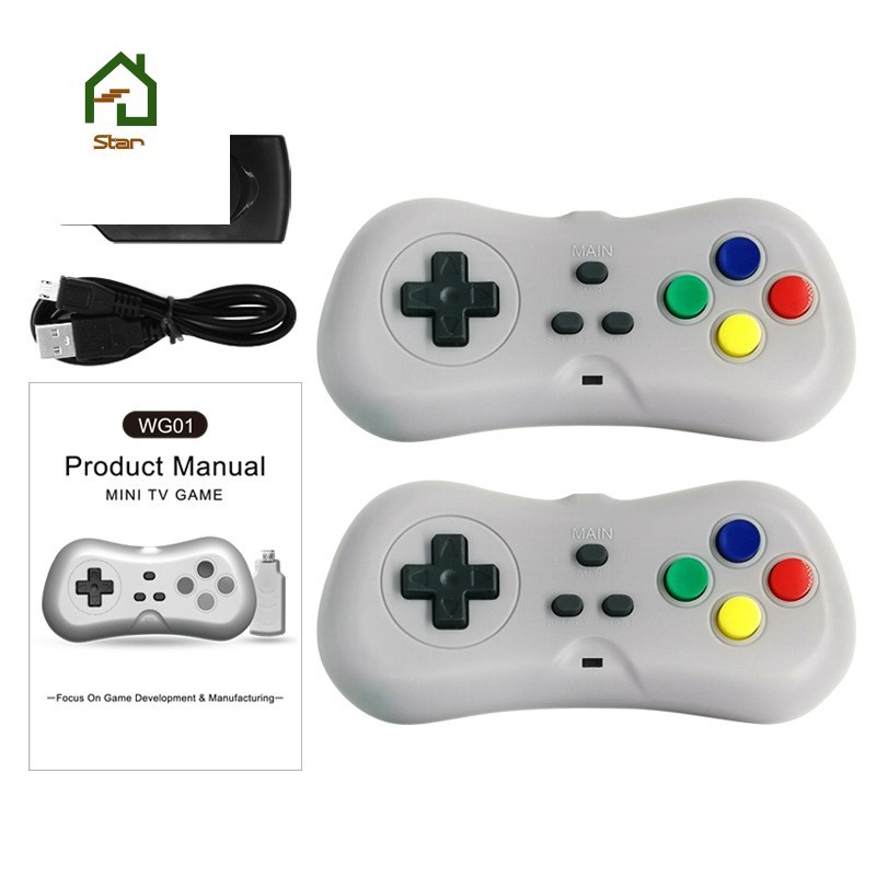 Máy Game Stick 4K Điện Tử 4 Nút- Máy Chơi Game 4 Nút HDMI Chơi Game PS1,Station Trên Tivi,Máy Trò Chơi Điện Tử Không Dây