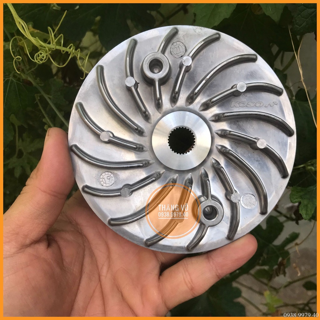 Nồi trước Vario, Nồi Koso Vario 125/150 tặng lò xo trụ 1500rpm nồi Koso Vario đồ chơi Vario SHVN Airblade Shmode